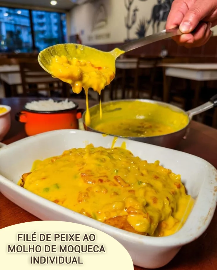 Prato típico nordestino do Restaurante Rota Nordestina