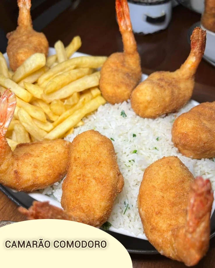 Prato típico nordestino do Restaurante Rota Nordestina